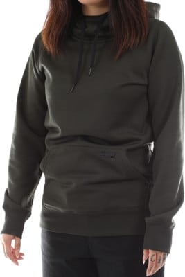 Volcom Women's Yerba Pullover Fleece Hoodie - black green - view large