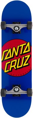 Santa Cruz Classic Dot 8.0 Complete Skateboard - dark blue - view large