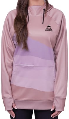 686 Women's Bonded Fleece Pullover Hoodie - dusty mauve - view large