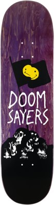 Doom Sayers Club Skull Flag 8.3 Skateboard Deck - view large