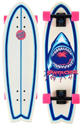 Santa Cruz Speed Wheels Shark 8.81 Complete Cruiser Skateboard - view large
