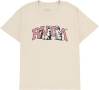 RVCA Rapa Nui T-Shirt - silver bleach