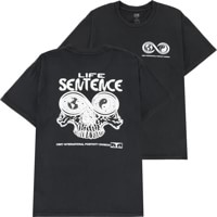 Obey Life Sentence T-Shirt - pigment vintage black